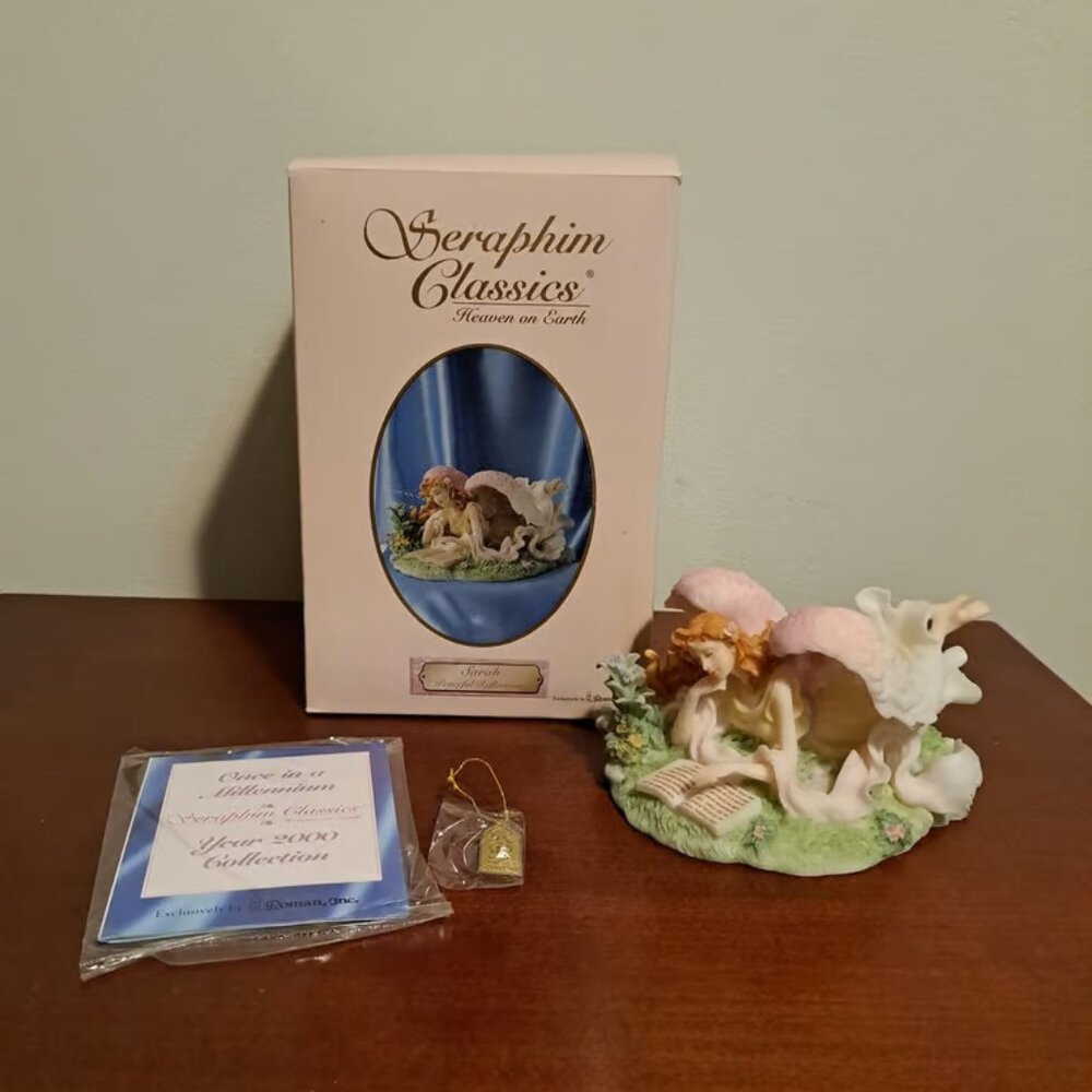 Seraphim Classics Heaven on Earth Sarah Peaceful Reflections 1999 With COA